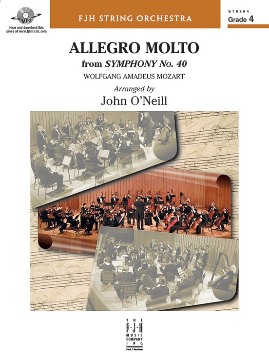 Allegro molto from Symphony No. 40: String Orchestra Conductor