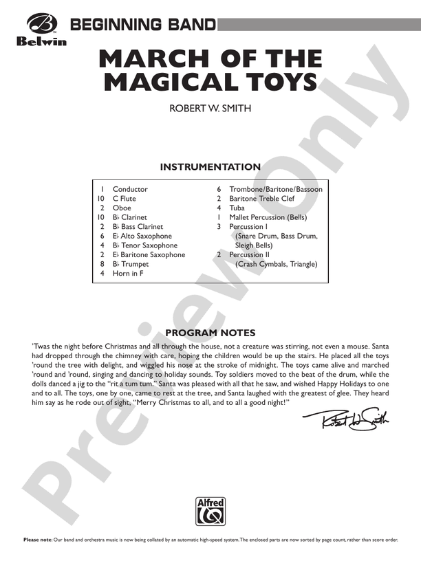March of the Magical Toys