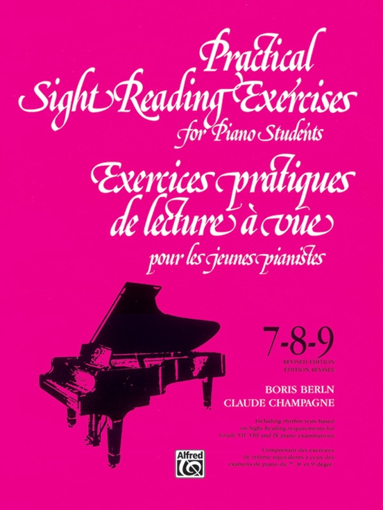 Practical Sight Reading Exercises for Piano Students, Books 7, 8, 9