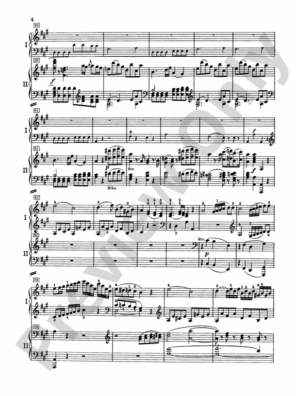 Mozart: Piano Concerto No. 23 in A Major, K. 488: Piano Duo (2