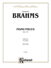 Piano Pieces, Opus 118