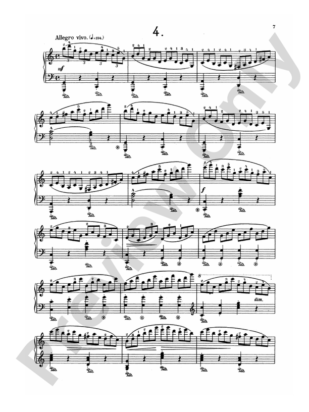 Heller Studies Op 46 No 4 Part Digital Sheet Music Download Heller Studies Op 46 No 4 Part Digital Sheet Music Download