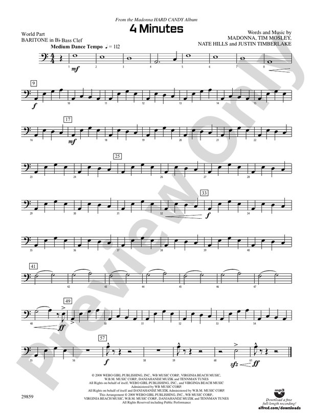 Misery: (wp) B-flat Tuba B.C.: (wp) B-flat Tuba B.C. World Part - Digital  Sheet Music Download