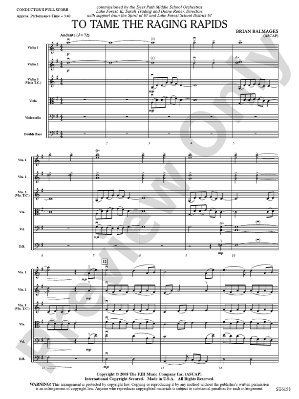 To Tame the Raging Rapids