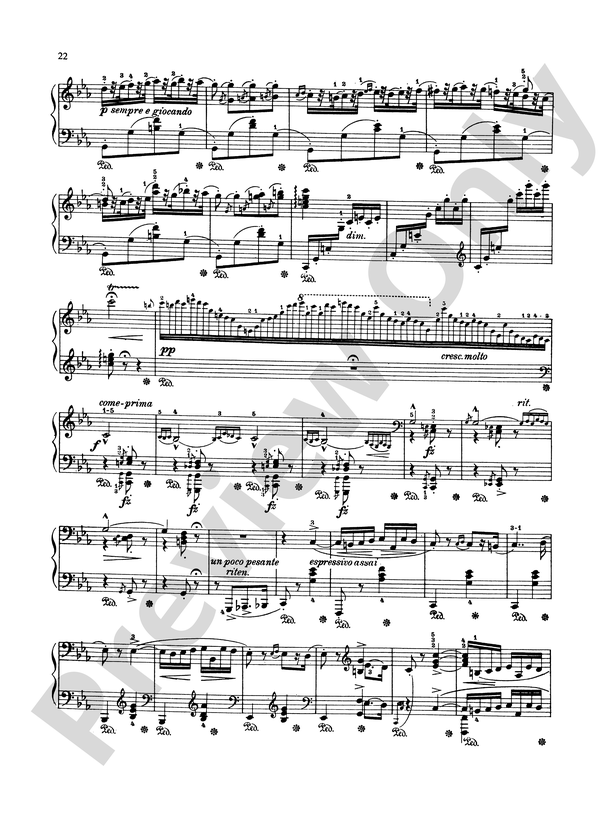 Liszt Hungarian Rhapsodies Nos 1 And 2 Hungarian Rhapsody No 2 Part Digital Sheet Music 1611