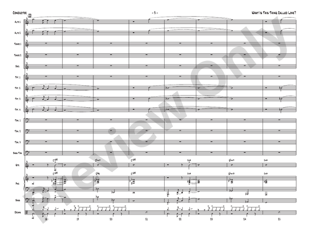 What Is This Thing Called Love?: Score