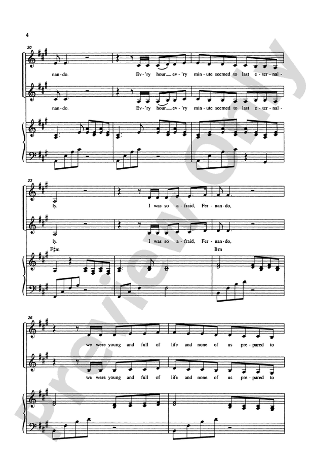 ABBA Forever!: 2-Part Choral Octavo: Benny Andersson - Digital Sheet ...