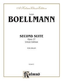 Boëllmann: Second Suite, Op. 27 (Urtext)