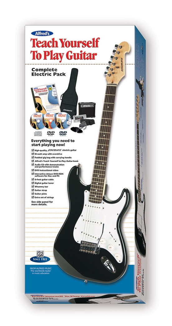 Alfred's Teach Yourself to Play Guitar, Complete Electric Pack