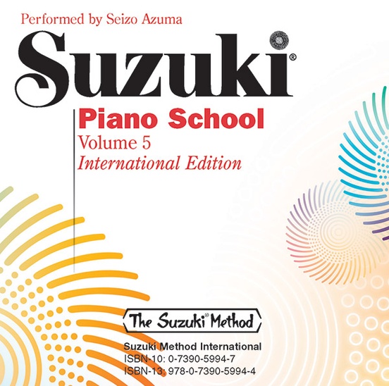 Suzuki Piano School New International Edition CD, Volume 5