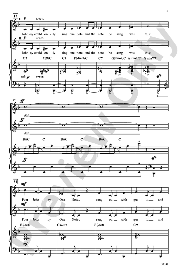 Johnny One Note