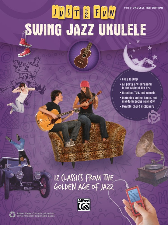Just For Fun Swing Jazz Ukulele Easy Ukulele Tab Book