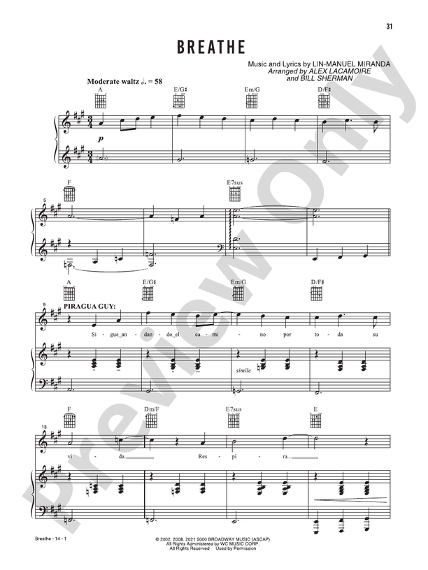 Breathe (Music from the Original Motion Picture Soundtrack, In The Heights)