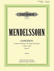 Violin Concerto in E minor Op. 64 (Edition for Violin and Piano)