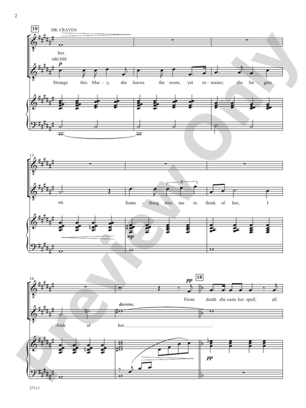 Lily's Eyes (From "the Secret Garden") Voice Lucy Simon Digital