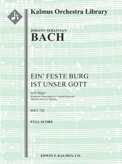 Chorale Prelude: Ein' feste Burg ist unser Gott, BWV 720