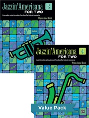 Jazzin' Americana for Two Books 3-4 (Value Pack)