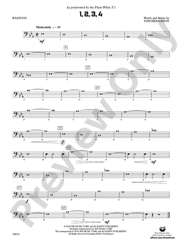 Misery: (wp) B-flat Tuba B.C.: (wp) B-flat Tuba B.C. World Part - Digital  Sheet Music Download