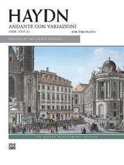 Haydn: Andante con variazioni