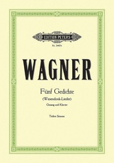Wesendonck-Lieder: 5 Songs for Female Voice and Piano (Lower Voice)