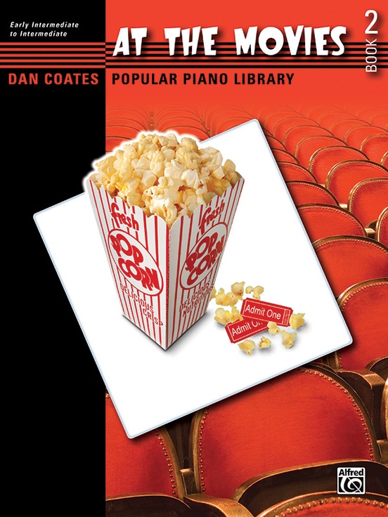 Dan Coates Popular Piano Library: At the Movies, Book 2