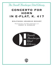 Concerto for Horn in E-flat, K. 417