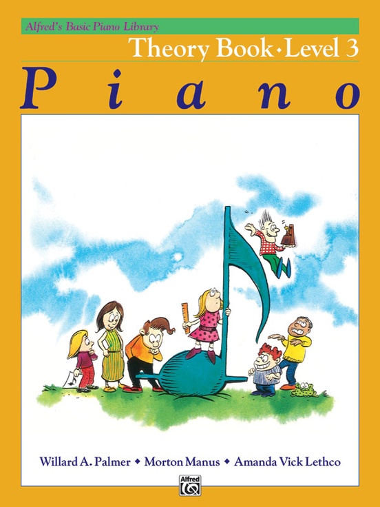 Alfred S Basic Piano Library Theory Book 3 Piano Book