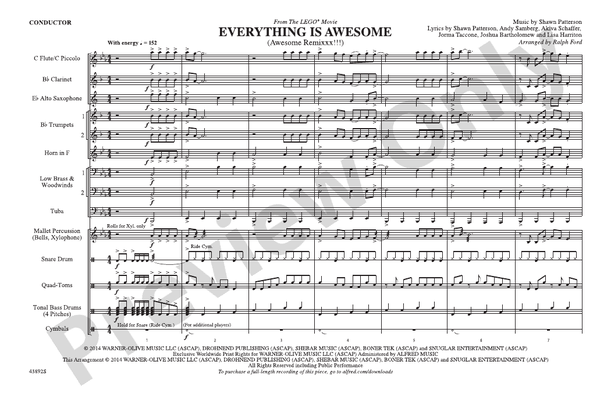 Everything Is Awesome (from The Lego® Movie)