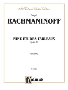 Etudes Tableaux, Opus 39