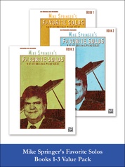Mike Springer's Favorite Solos 1-3 (Value Pack)