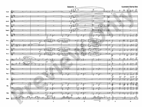 Alexander's Ragtime Band: Score