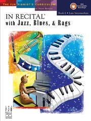 In Recital® with Jazz, Blues & Rags, Book 6