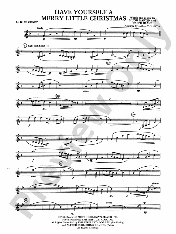 We Wish You A Merry Christmas For Clarinet Quartet In Schools (arr - 5