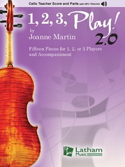 1, 2, 3 Play! 2.0 Cello Score and Parts with MP3 Tracks