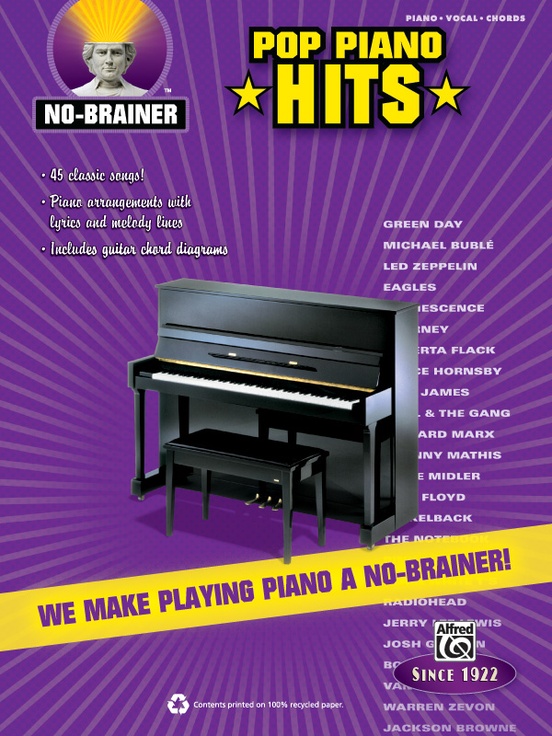 No-Brainer: Pop Piano Hits