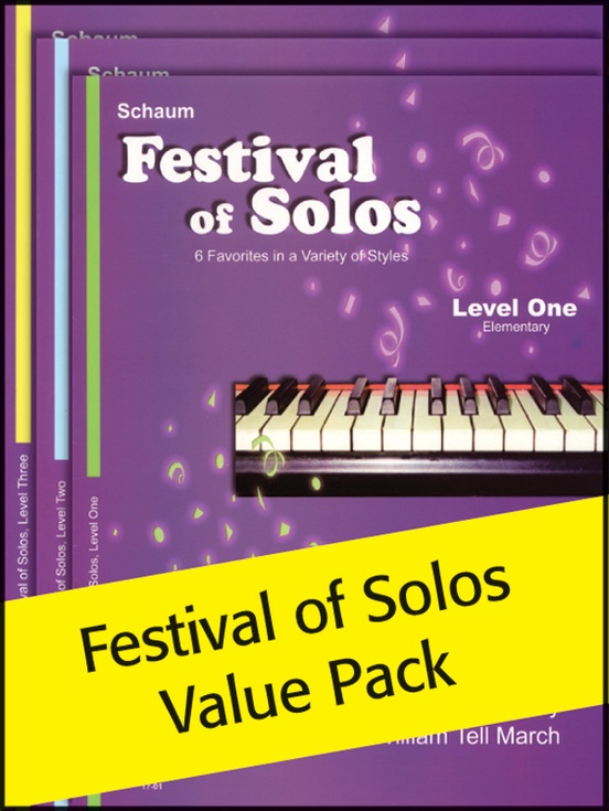 Festival of Solos 1-3 (Value Pack)