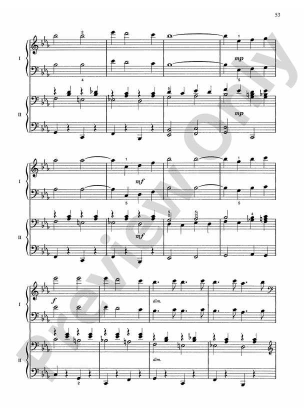 Look for the Silver Lining - Piano Duo (2 Pianos, 4 Hands)