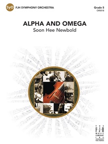 Alpha and Omega Full Orchestra Conductor Score Parts Soon Hee