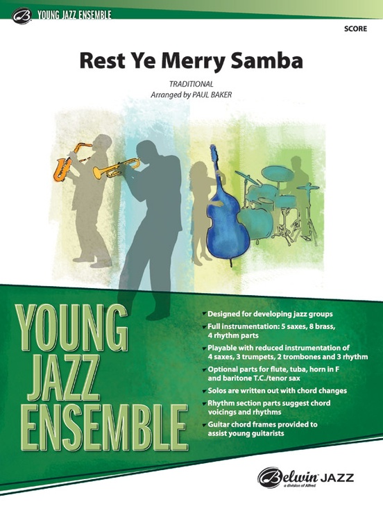 Rest Ye Merry Samba: 2nd E-flat Alto Saxophone