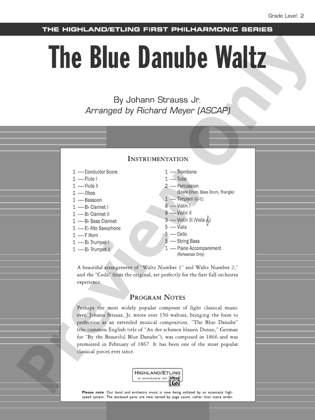 The Blue Danube Waltz