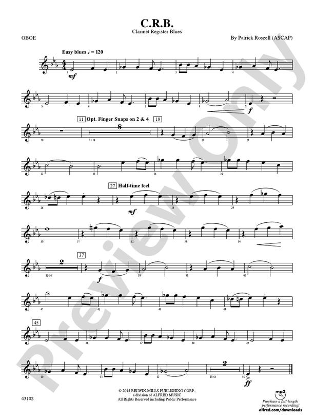 C.R.B.: Oboe