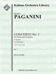 Concerto for Violin No. 2 in B minor, Op. 7: 'La Clochette' (La Campanella)