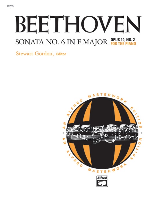 Beethoven: Sonata No. 6 in F Major, Opus 10, No. 2