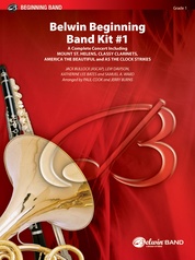 Belwin Very Beginning Band Kit #1: Concert Band Conductor Score & Parts ...