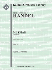 Messiah, HWV 56: Overture (ed. Prout)