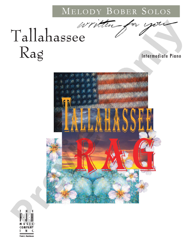 Tallahassee Rag Piano Melody Bober Digital Sheet Music Download