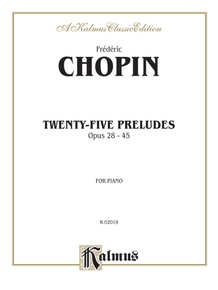 Twenty-Five Preludes, Opus 28-45