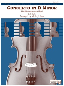 Concerto in D minor: Cello