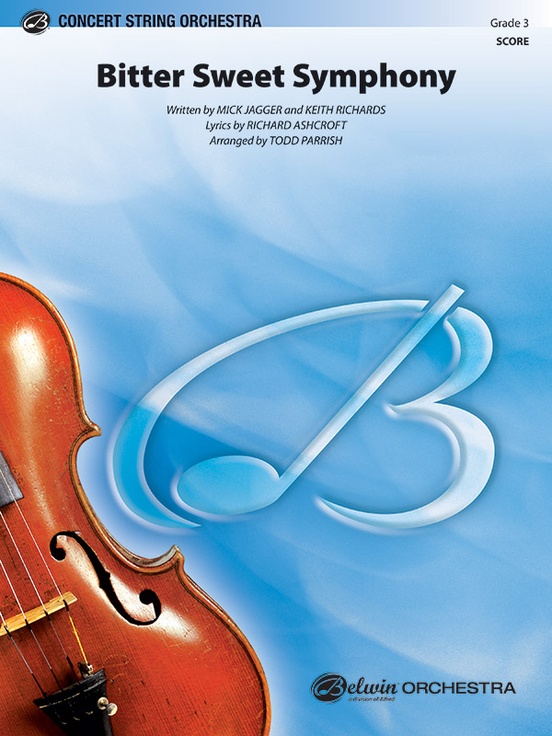 Bitter Sweet Symphony String Orchestra Conductor Score & Parts The