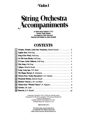 String Orchestra Accompaniments to Solos from Volumes 1 & 2